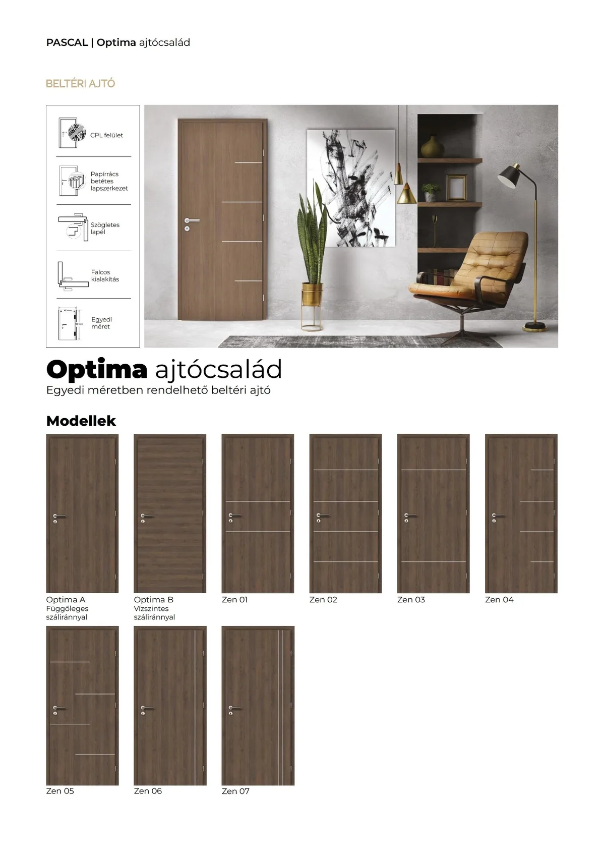 Beltéri ajtó referencia