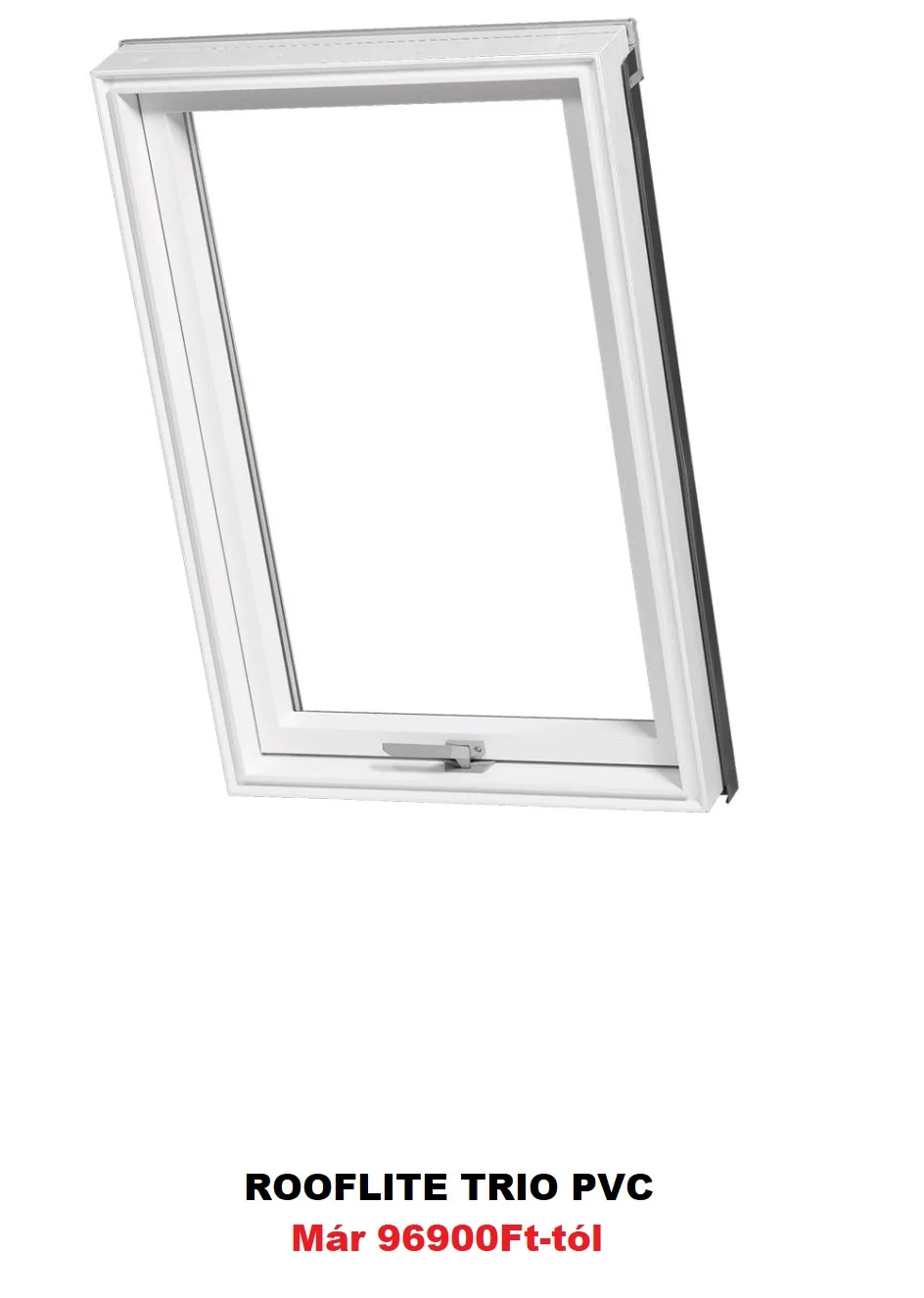 Rooflite Trio PVC tetőablak