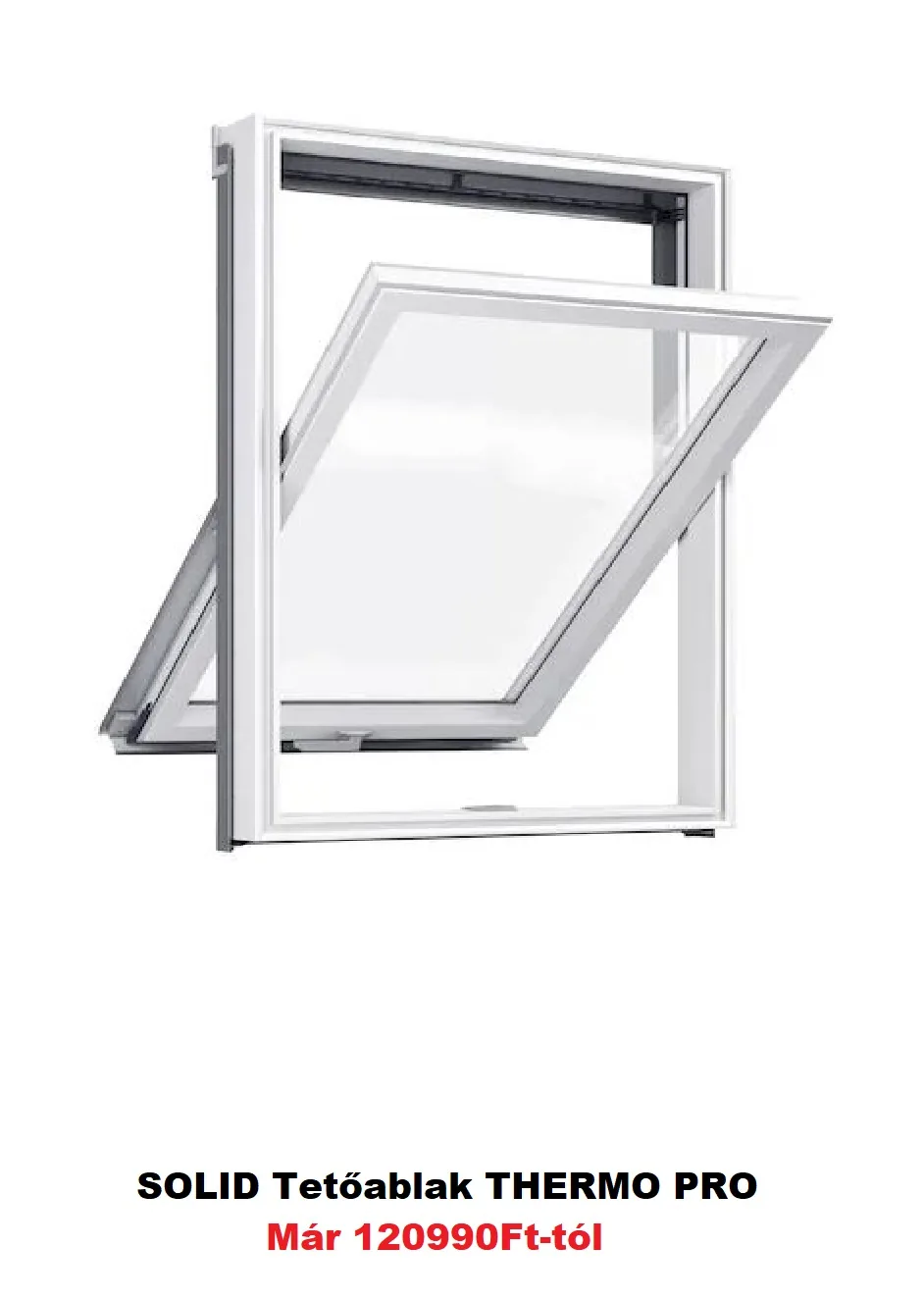 Solid Tetőablak THERMO PRO